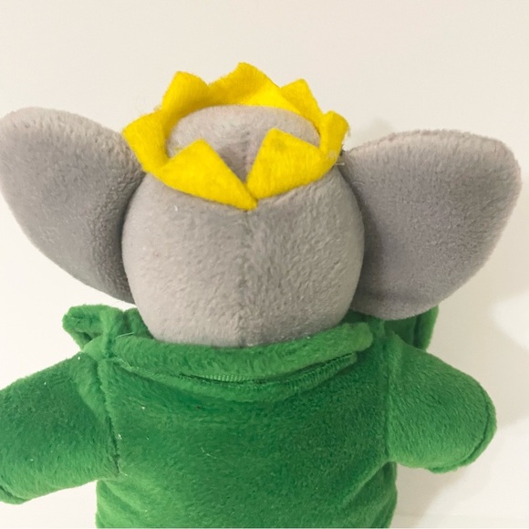 Vintage 1988 Gund Babar Elephant Green Suit Plush Stuffed Animal Toy - Picture 6 of 16